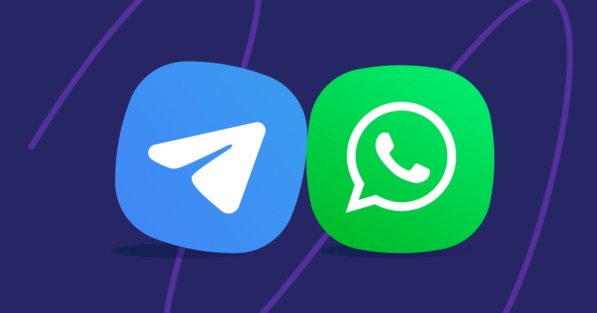 Support via Telegram and WhatsApp possible