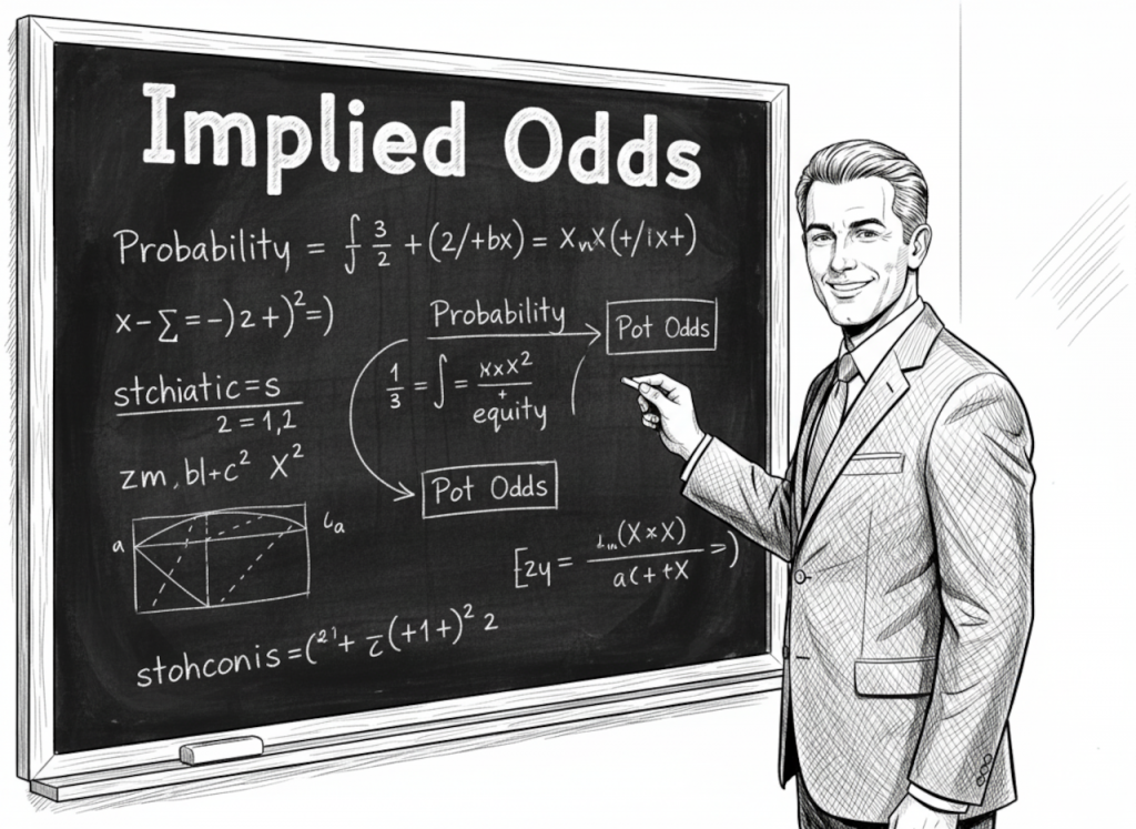 Implied Odds in Poker