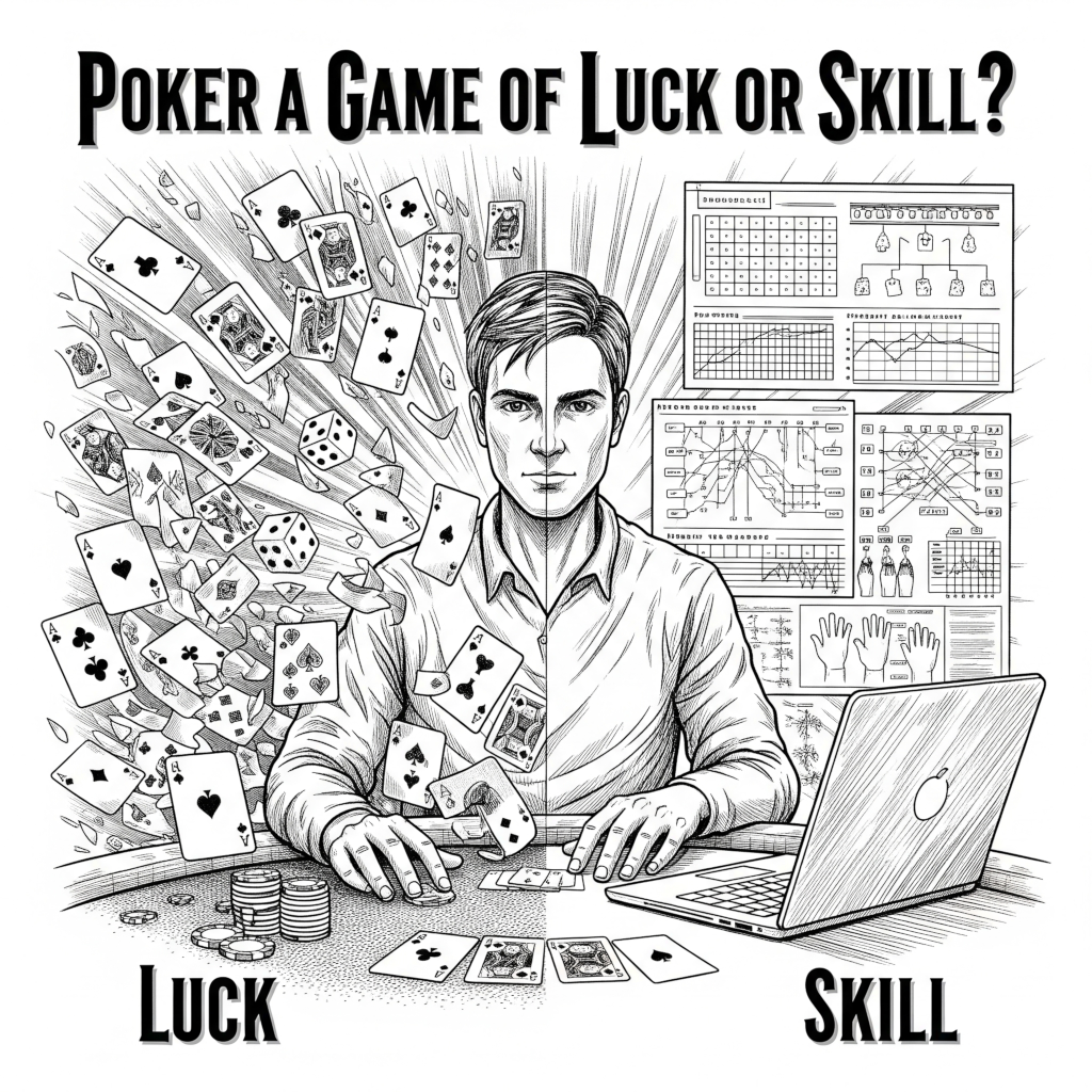Is Poker a game of luck or skill?