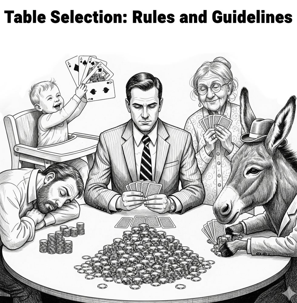 Table Selection: Rules and Guidelines